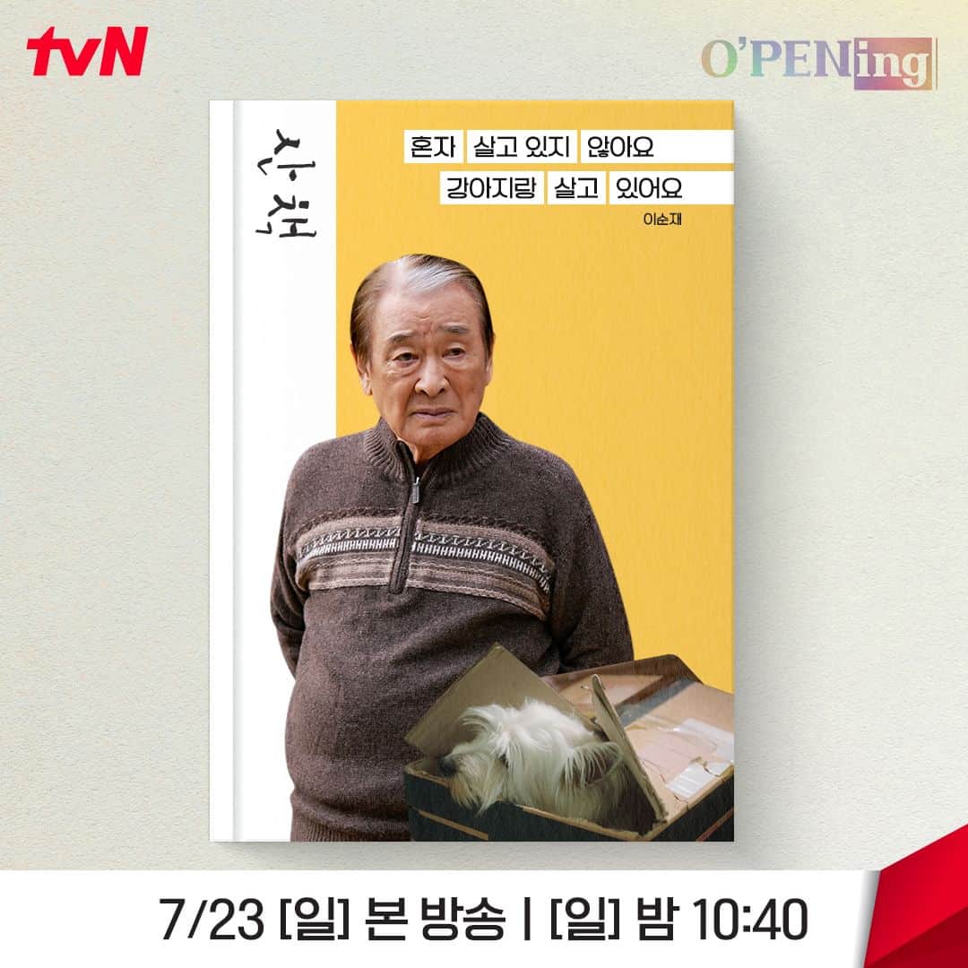 tvN DRAMA【韓国】さんのインスタグラム写真 - (tvN DRAMA【韓国】Instagram)「이거 혹시 내 얘기? 공감 100% <오프닝 2023> 에세이📚  당장 펼쳐보고 싶은 찬란한 우리들의 이야기 (๑˃̵ᴗ˂̵)و 7/16부터 매주 일요일 밤 만나요!✨  tvN X TVING 프로젝트 <O'PENing(오프닝) 2023> 7/16 [일] 첫 방송ㅣ[일] 밤 10:40 tvN  #OPENing2023 #오프닝2023 #이순재 #엄지원 #고수 #최원영 #박지환 #이연희 #유이 #신현수 #정이서 #아린 #박소이 #배강희 #기소유 #OPENing #tvN #스트리밍은TVING」7月11日 14時00分 - tvn_drama