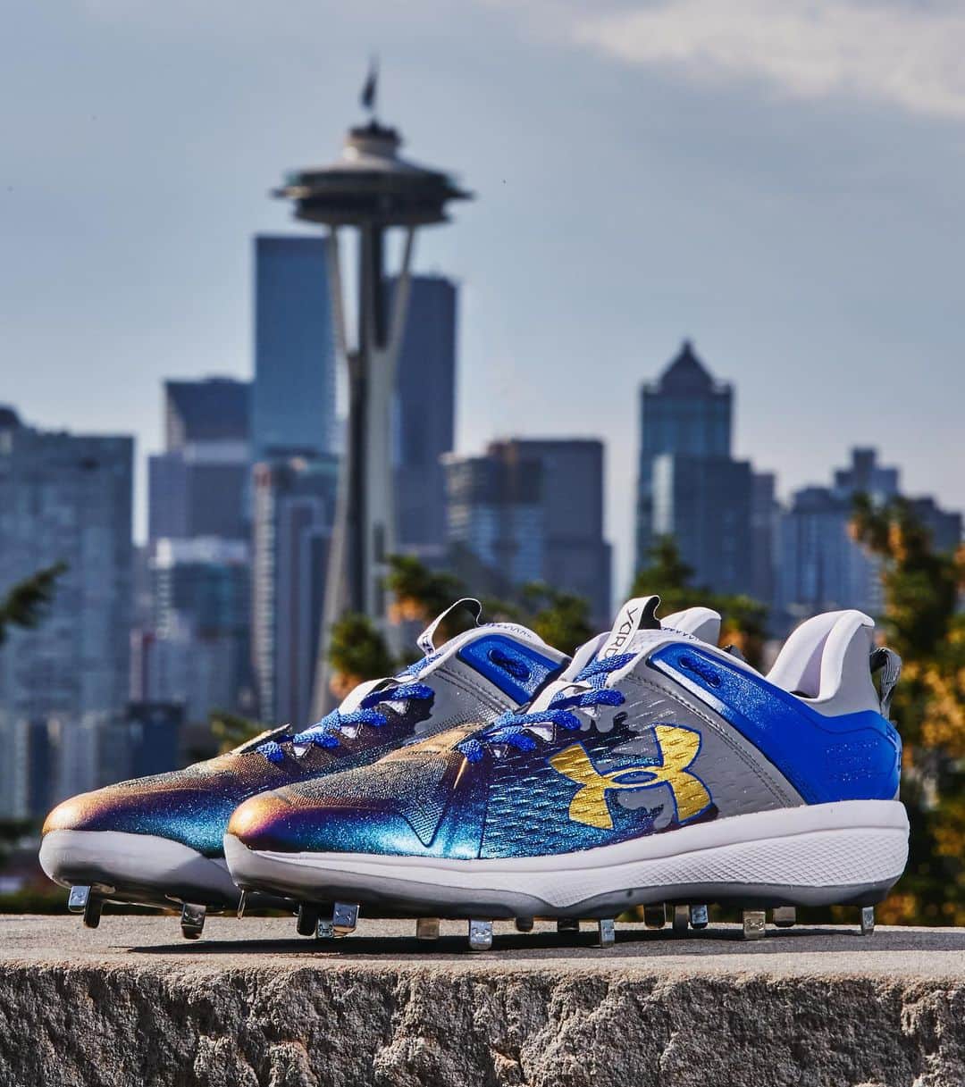 Under Armourさんのインスタグラム写真 - (Under ArmourInstagram)「No sleep in Seattle for Freddie Freeman and Juan Soto. ⚾️ Check out our sqUAd’s custom cleats for the @mlb All-Star game.」7月11日 6時23分 - underarmour