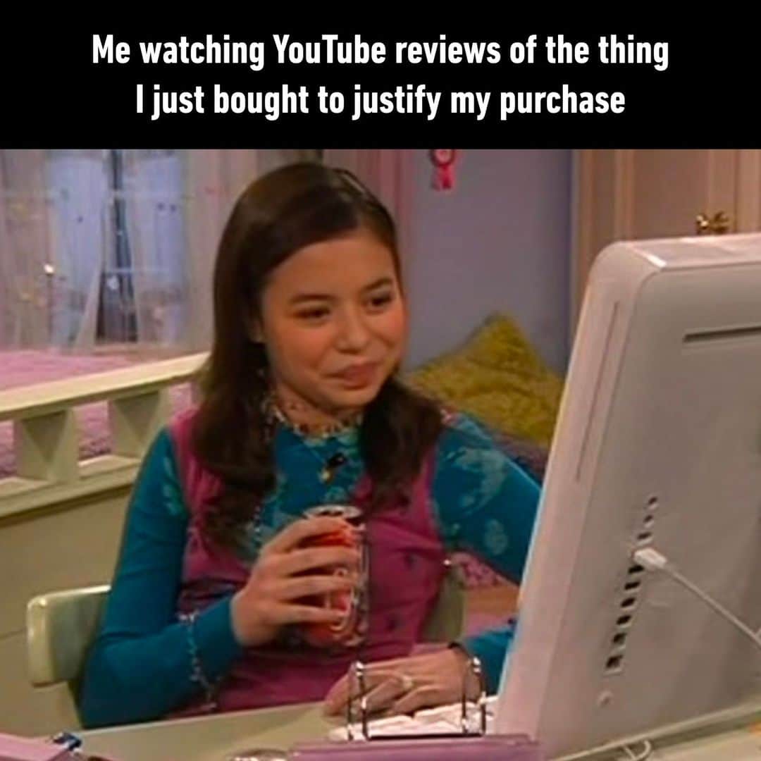 のインスタグラム：「hopefully it's a good buy  - #youtube #review #purchase #shopping #memes #9gag」