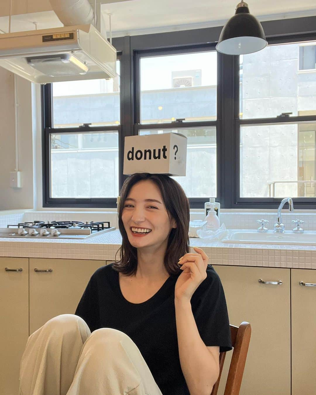 山神アリシアさんのインスタグラム写真 - (山神アリシアInstagram)「I’M DONUT? 🍩🍩🍩  #imdonut #ドーナツ」7月11日 8時06分 - aliciayamagami