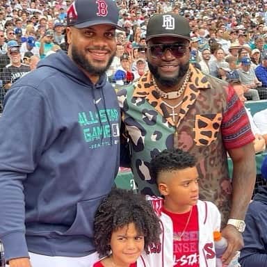 ボストン・レッドソックスのインスタグラム：「Some Red Sox All-Stars checking in from the #HRDerby」
