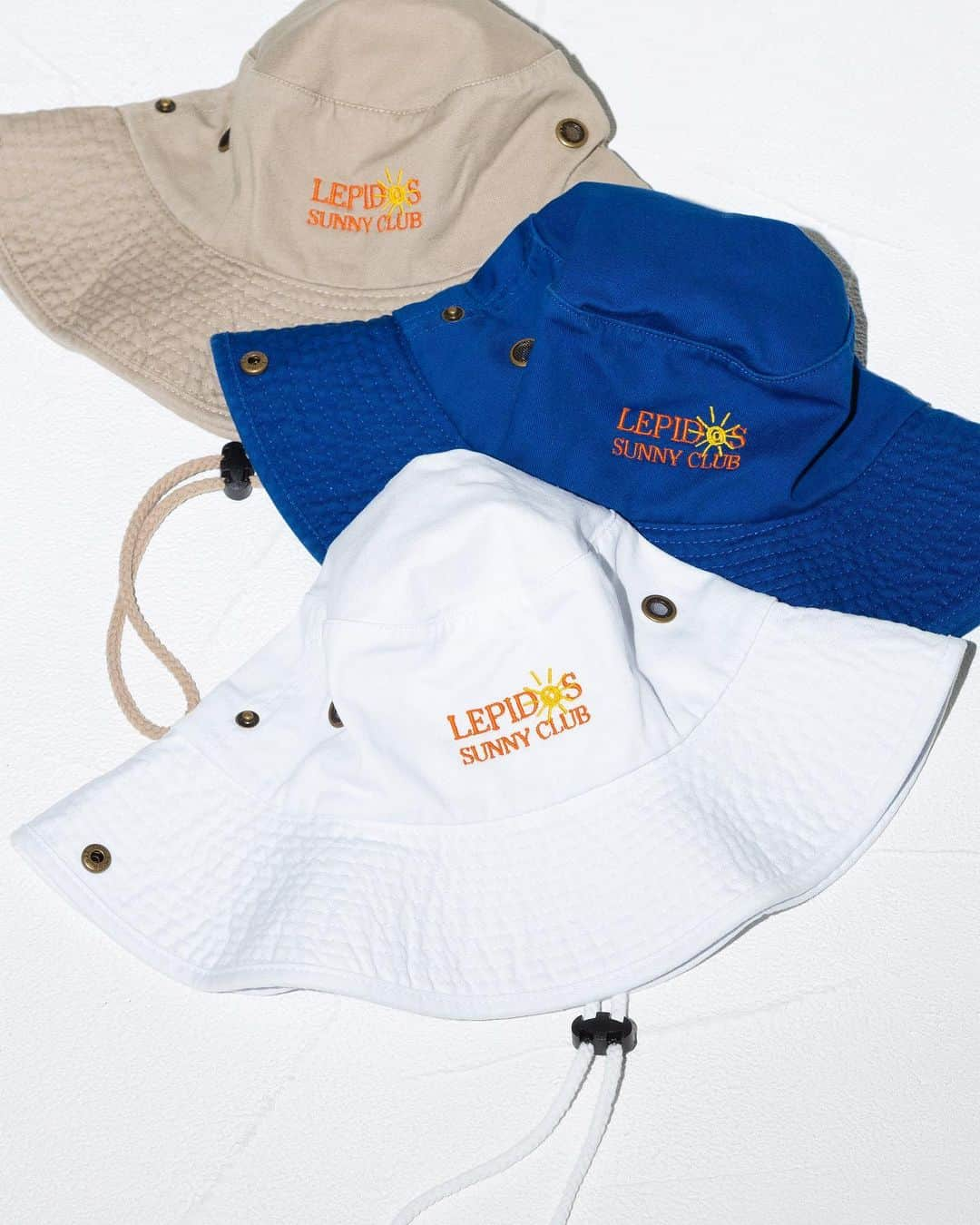 Lepidosのインスタグラム：「👒Lepidos👒  HAT ¥6,050  NY生まれのキャップブランド、＜newhattan＞のボディを使用したこだわりのアイテム🎶」