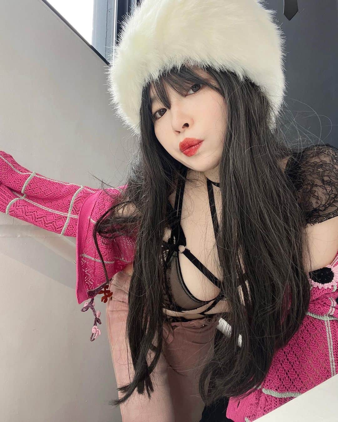なつかさんのインスタグラム写真 - (なつかInstagram)「You seeeee,my problem is this ₍ᵔᵕ̳ᴥᵕ̳ᵔ₎🖤」7月11日 10時35分 - natsucaos2