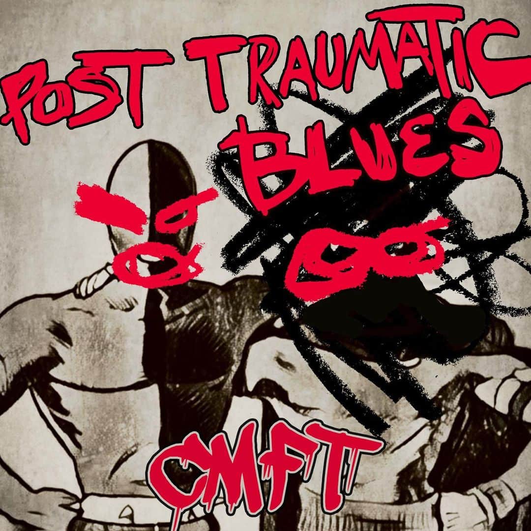 コリィ・テイラーのインスタグラム：「POST TRAUMATIC BLUES - New single OUT NOW off my upcoming album CMF2, out September 15.   Listen now at coreytaylor.com - link in bio.」