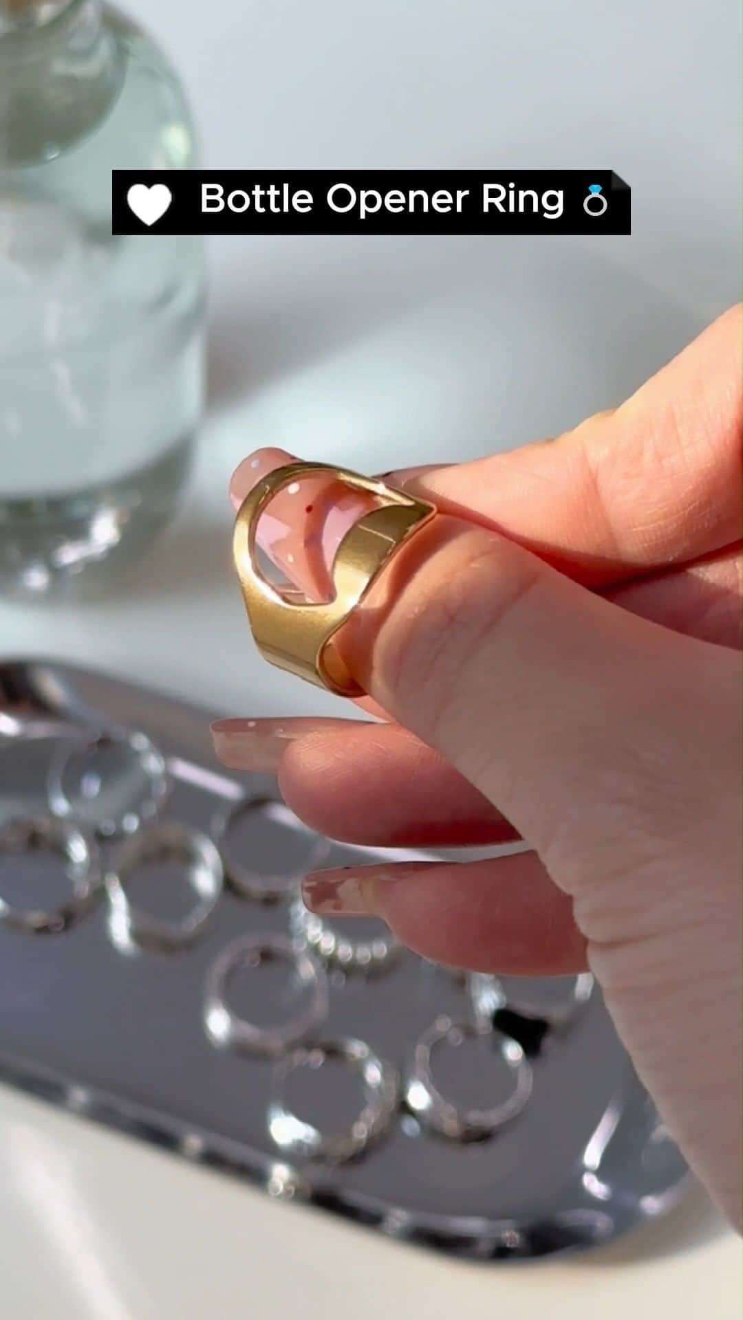 SHEINのインスタグラム：「Bevie game-changer bling? That has a nice ring to it 💍😉  🔎16188014  #SHEIN #SHEINforAll #SHEINstyle #fashion #chic #saveinstyle」