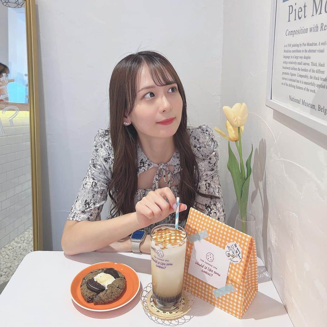 中川珠里さんのインスタグラム写真 - (中川珠里Instagram)「そろそろクッキー作りしたい、、🍪   #表参道  #カフェ  #thecookie594」7月11日 15時36分 - juri_nakagawa1