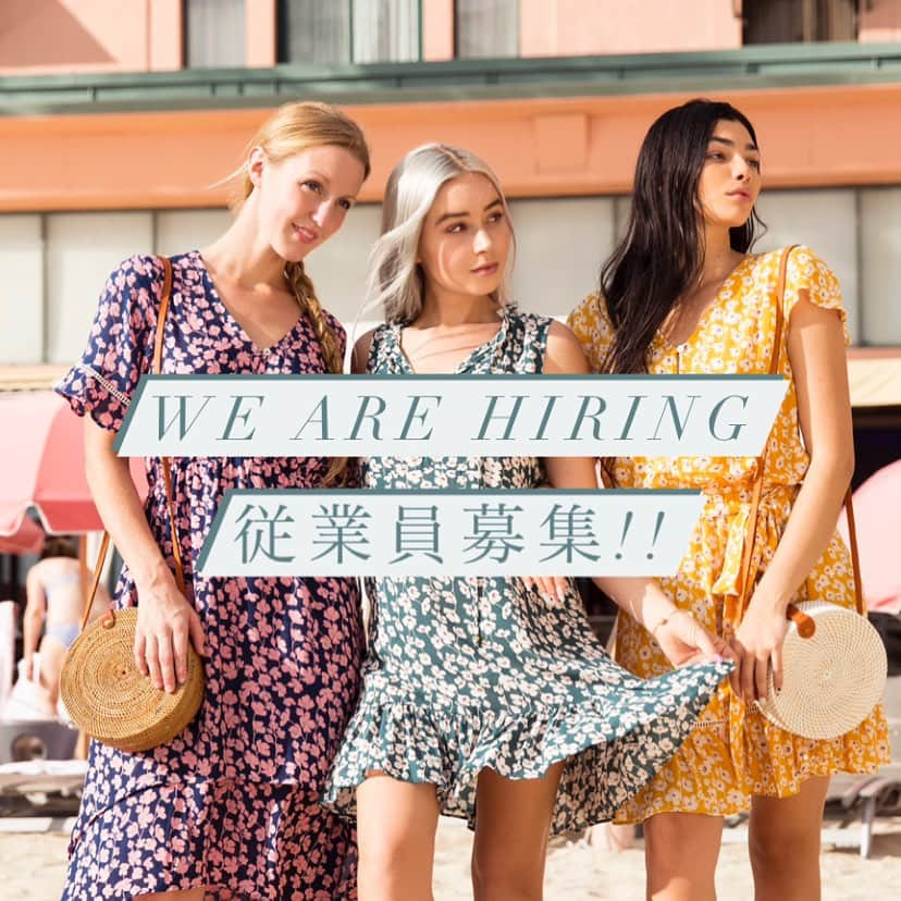 Angels By The Sea Hawaii Waikiki Based Boutiques ?Original clothing designed さんのインスタグラム写真 - (Angels By The Sea Hawaii Waikiki Based Boutiques ?Original clothing designed Instagram)「👼Hiring👼従業員募集のお知らせ🌈 Aloha, everyone 🙋🏻‍♀️🌈  ハワイのリゾートファッション エンジェルズバイザシーはミスワイキキである Nina Thaiによって作られたWomen-ownedの 13年の歴史を持つハワイオリジナル ファッションブランドです🌴  現在Angels By the Sea Hawaiiでは 従業員を募集しています  ぜひ私たちと一緒に働いてみませんか？ 詳細はプロフィールのリンクでご確認ください🙏✨  Join our team!  Please check out our website for more information.   https://angelsbytheseahawaii.com/a/careers/  #angelsbytheseahawaii #angelsbythesea #resortwearw #hawaii #waikiki  #ハワイ #ワイキキ #カイルア #ラニカイビーチ #ハワイ移住 #ハワイ在住 #ハワイ生活  #ハワイライフ#ハワイに住む #hawaiijobs #workinhawaii #nowhiring #joinourteam」7月11日 17時12分 - angelsbythesea