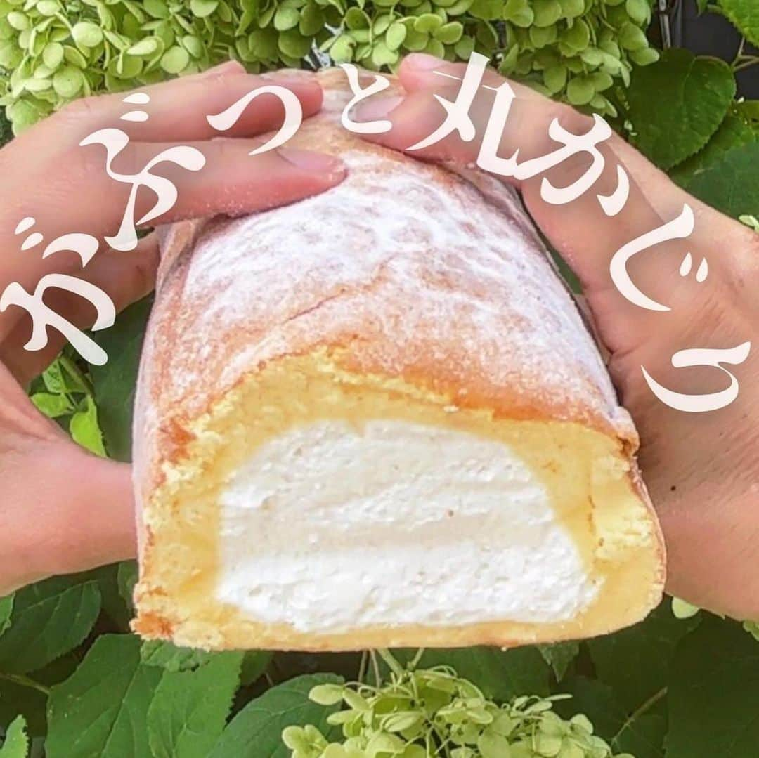 Shinkinedo Group inc.さんのインスタグラム写真 - (Shinkinedo Group inc.Instagram)「がぶっと贅沢食べ〜🤤💕 冷凍でアイスロールケーキに‼️  新杵堂の歴史まで紹介頂き嬉しいです＾＾  素敵な投稿ありがとうございます🥺✨  #Repost @toyosweets.a ・・・ 【新杵堂】岐阜県 @shinkinedo  ⚫︎ スーパースターロール¥1,990+送料 ⬇︎ キャンペーンで¥1,393（送料無料） ※2023.7/10(月)23:59までー！！  自らを「スーパースター」と名乗るのは  コイツか錦野旦様くらいではなかろうか？  、、、とにもかくにも。  ・  ロールケーキが大好き。 あわよくば、 ロールケーキに巻かれたい とよすいーつです。 （私のInstagramは日本国憲法“表現の自由”により保たれています。 あしからず。）  ・  わしの好きなロールケーキの比率は  生地3：クリーム8。  、、、比率の誤差は、 生クリームへの愛の証。  ・  わしの夢は 「ロールケーキにかぶりつくこと」。  なかなか実現できなかった「夢」を 叶えてくれる存在が現れたので。  いざ、、、、、‼︎  🐷「がぶり‼︎」、、、  、、、、  ドリーム　・　カム　・　トゥルー　✨‼︎  〜摂取カロリーの未来予想図は考えない〜  ・  クリームが、思った以上に ちゃんとラム酒の香りがあって、好き、、。  ・ ・  わたしの好物“栗きんとん”で有名な 『新杵堂』 ・  一本、1,025kcal  クレープ2個分くらいと、案外ヘルシー。 最後まで読んでくれてメルシー。  ・ ・  @shinkinedo  #新杵堂 #スーパースターロール ＃スイーツ #お取り寄せスイーツ #ロールケーキ #栗きんとん #スイーツ #スイーツ好き #ケーキ #生クリーム #お取り寄せ #お取り寄せグルメ #お取り寄せケーキ #お取り寄せお菓子 #お取り寄せコンシェルジュ #お取り寄せギフト  #愛知グルメ #東三河グルメ #豊橋グルメ」7月11日 18時00分 - shinkinedo