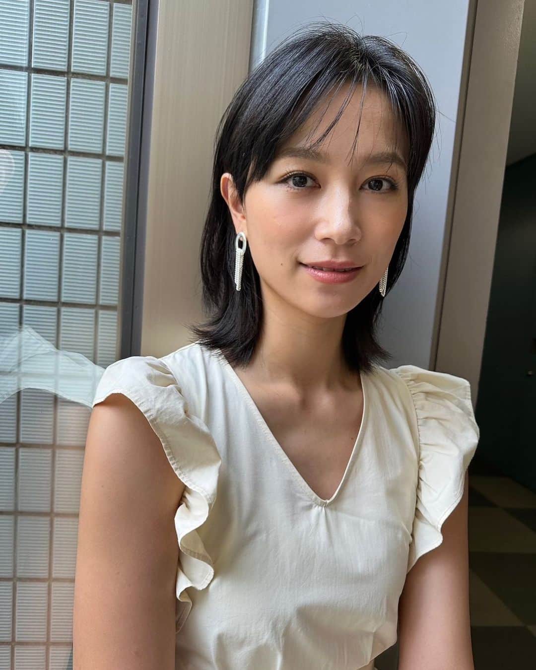 山口りさのインスタグラム：「ゆーちゃん🩵  @takahashiyu.official   ひるおび  📍tbs」