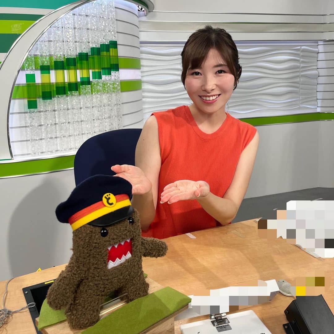 齋藤恵梨のインスタグラム：「. 【ひるまえほっと】 . きょうもご覧いただき、ありがとうございました！ . 今回ときがわ町を訪れて 全市町村制覇の進捗状況は4/63になりました🐈 . . #NHKさいたま #キャスター」