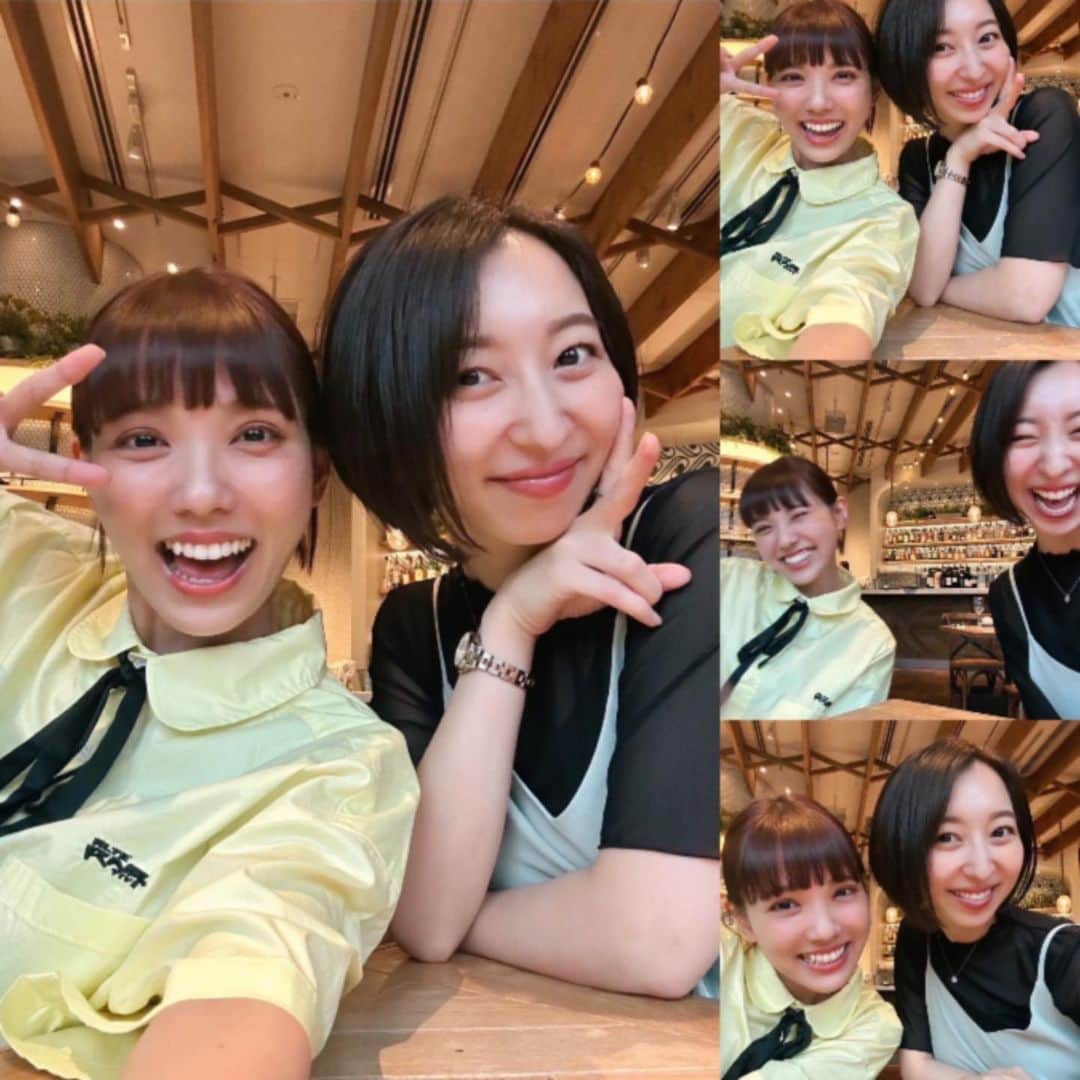 幹葉（スピラ・スピカ）のインスタグラム：「りぴりぴちゃん😘💛 やっと！ご飯に行けた時の🍽」