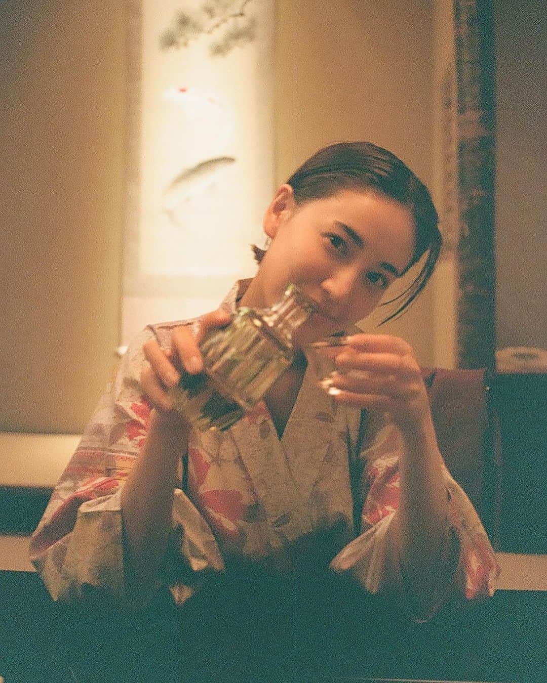 藤井夏恋のインスタグラム：「"いつかの"系。👘♨️📷」