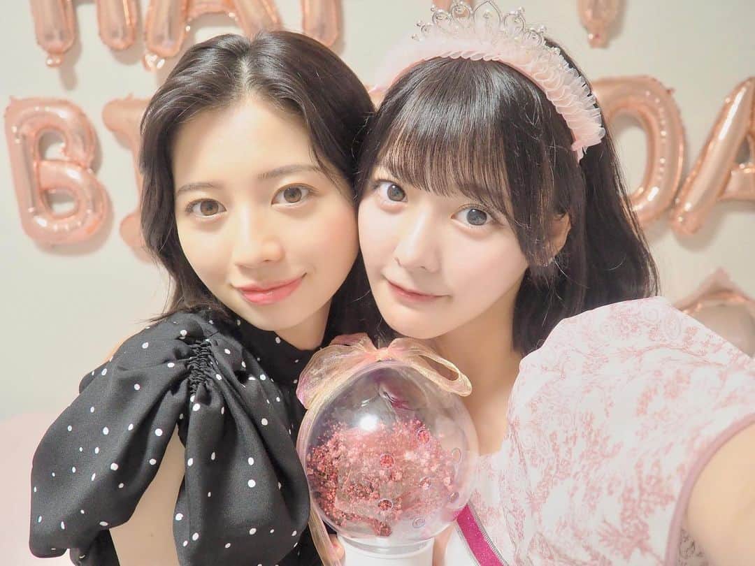 齊藤なぎさのインスタグラム：「🐣💓 ⁡ ⁡ ⁡ ⁡ 大好きなひよちゃんがお祝いをしてくれました！！！ ⁡ こんなのしたいよねえ、って画像を見せてきてくれたり、いろんなものを用意してくれたり可愛くて優しい子😭🫶🏻 2人で飾り付け楽しかった！！ ⁡ 沢山お祝いして貰えて幸せな気持ちです！！ ⁡ ⁡ ⁡ ⁡」