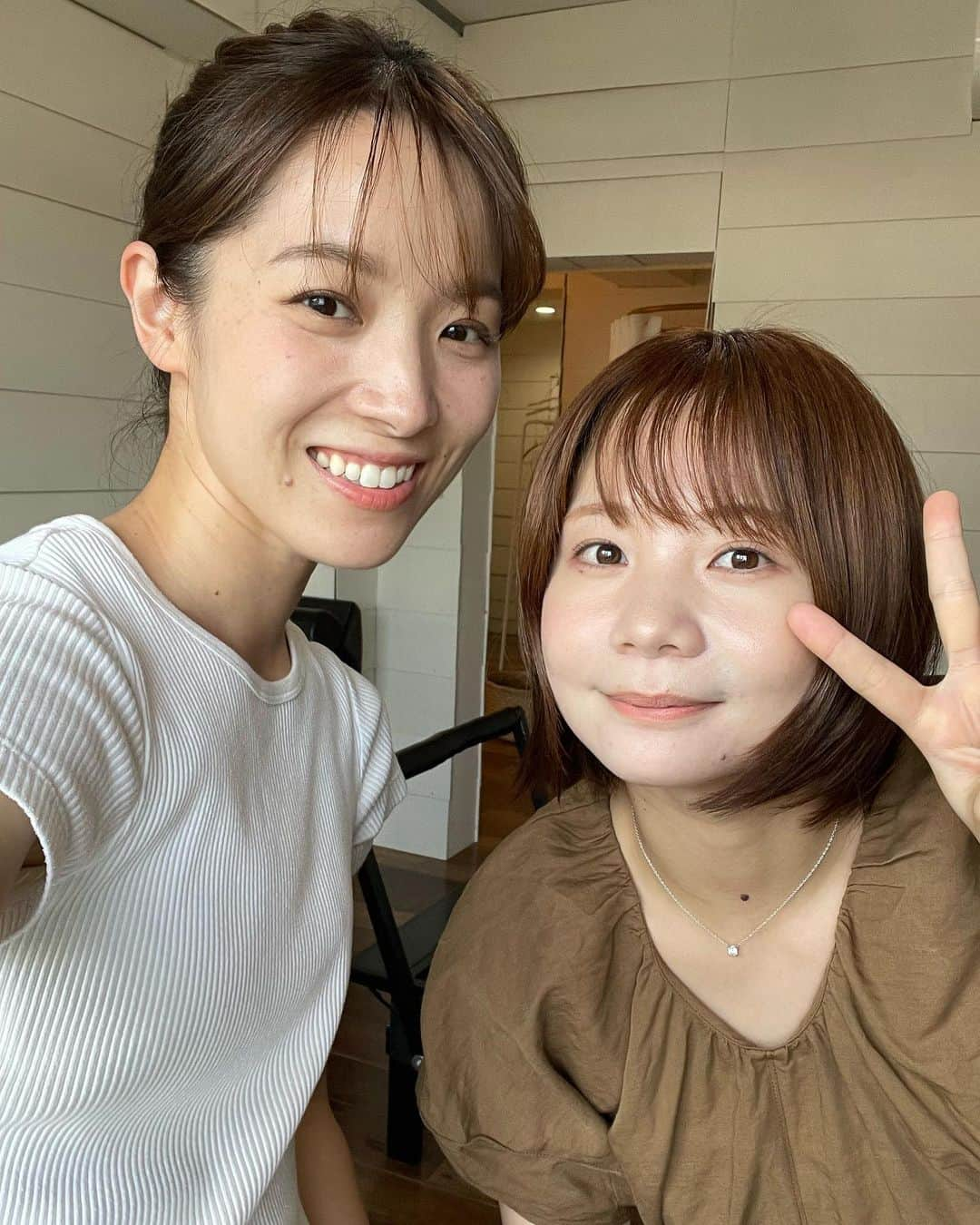 藤沢玲花さんのインスタグラム写真 - (藤沢玲花Instagram)「いつも刺激をもらえる お友だちがいるって幸せ☺️🤍  @manatmnt0116  #同級生　#1月誕生日同士」7月11日 20時37分 - reika_fujisawa