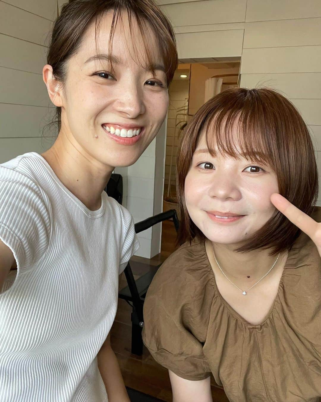 藤沢玲花さんのインスタグラム写真 - (藤沢玲花Instagram)「いつも刺激をもらえる お友だちがいるって幸せ☺️🤍  @manatmnt0116  #同級生　#1月誕生日同士」7月11日 20時37分 - reika_fujisawa