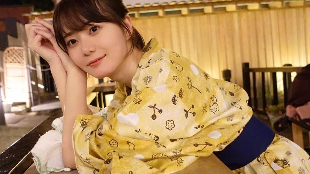 いけちゃんのインスタグラム：「今日、銀山温泉の動画YouTubeにupしたから見てね🤍🫧」