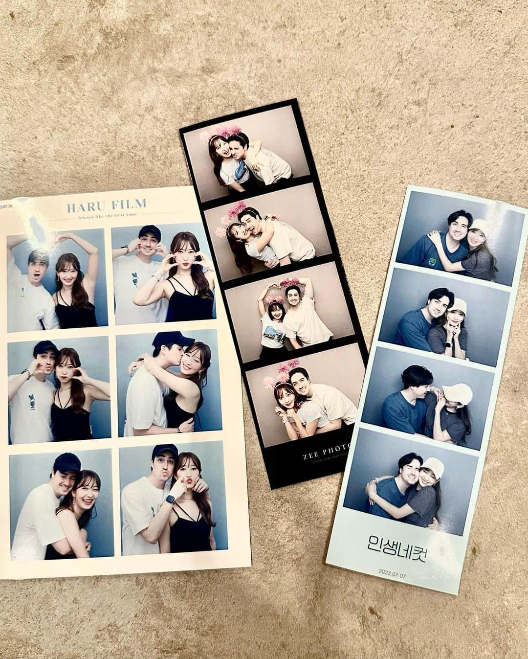 佐達ももこさんのインスタグラム写真 - (佐達ももこInstagram)「旦那と🇰🇷行ってきました♡  2年一緒にいて初プリ嬉しい笑  1日1プリクラしよ〜と言ったら えー🙄といいつつも いい表情で写ってくれた😆笑  #韓国#韓国旅行#韓国プリクラ」7月11日 21時07分 - sadamomodayo