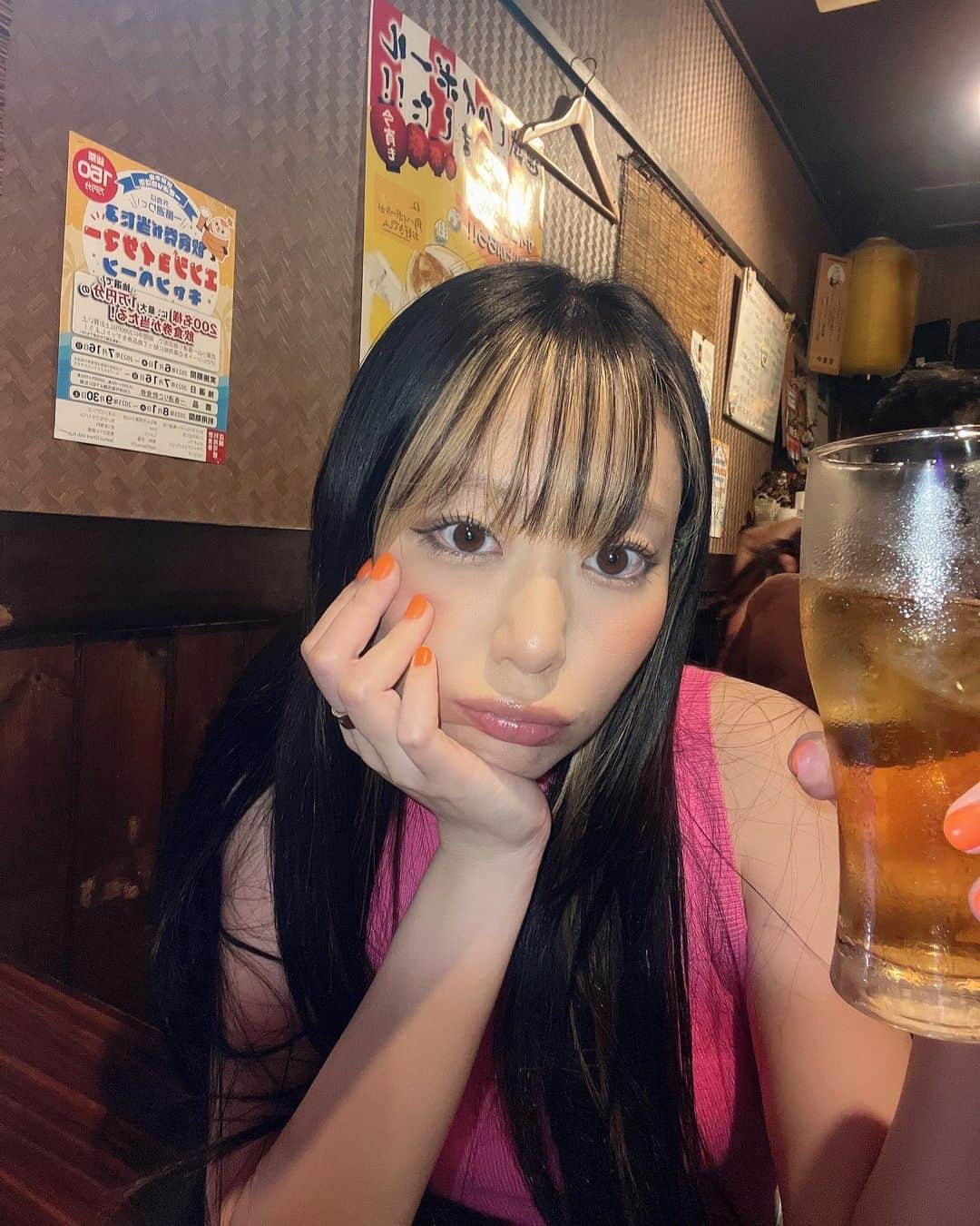 希帆のインスタグラム：「※ぶどうジュースです🍇」