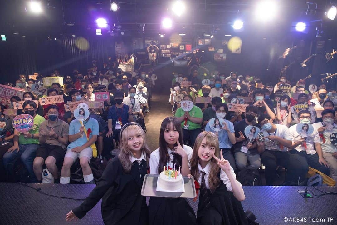 AKB48 Team TPさんのインスタグラム写真 - (AKB48 Team TPInstagram)「📢小編報報📢⁣ ⁣ AKB48 Team TP – 7月生日會🎂⁣ 由衷感謝各位的參與⁣ 除了希望大家這一天都過得非常幸福以外⁣ 也要將滿滿的回憶收藏在心裡唷⁣ ⁣ @mina0728_akb48teamtp⁣ @yulin.711_akb48teamtp⁣ @chenchen_akb48teamtp⁣ #AKB48TeamTP #TeamTP #TTP⁣ #7月生日會 #慶生趴 #生日快樂⁣ #潘姿怡 #張羽翎 #高硯晨」7月12日 15時05分 - akb48teamtp