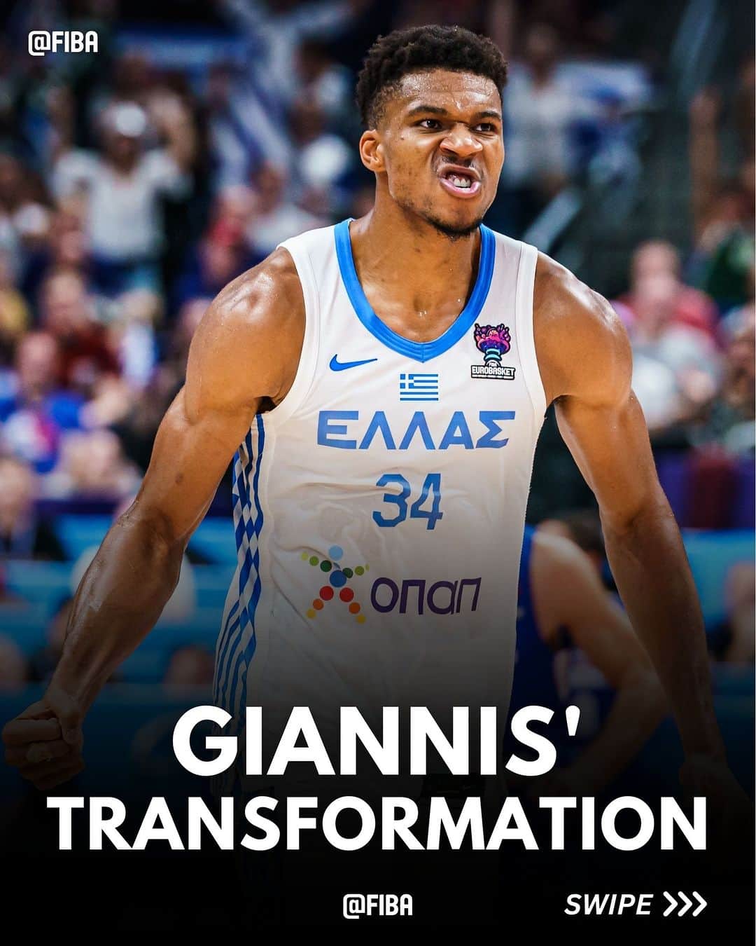 FIBAさんのインスタグラム写真 - (FIBAInstagram)「▓▓▓▓▓▓▓▓▓▓▓▓▓▓▓▓▓▓▓▓ 100% 𝙐𝙋𝙂𝙍𝘼𝘿𝙀 𝘾𝙊𝙈𝙋𝙇𝙀𝙏𝙀𝘿 🧪  Giannis' hustle has been real 😤  📸 NBA」7月11日 22時51分 - fiba