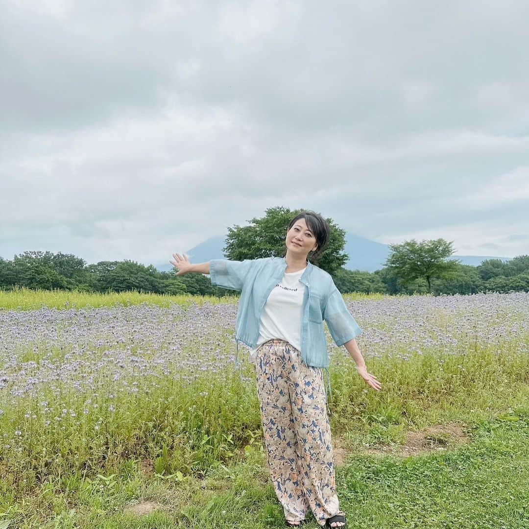 水谷千重子さんのインスタグラム写真 - (水谷千重子Instagram)「北海道はニセコを満喫してきましたわよ👍👍 友近ちゃんが👏👏 例のあの番組ね！ おさんぽ北海道！！ 今回も仲良しゲストさんが来てくれたみたい！ 景色も食べたものも最高😀 スープカレーは絶品ね！ ラーメンは空港で買って帰って作ったの😋😋 美味しかった〜👌👌 またお知らせしますわね #北海道 #ニセコ #スープカレー #ラーメン #赤いトラクター #燃える男の🔥」7月12日 8時50分 - mizutanichieko