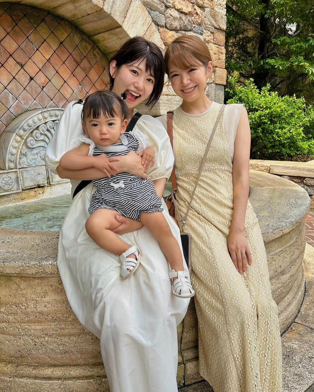 矢端名結さんのインスタグラム写真 - (矢端名結Instagram)「この前のディズニーで内山さん夫婦にばったり会えたんです😍✨ もう嬉しすぎて一緒にソアリン乗りました！笑 内山さんも私も前日にお互いのこと思っていて、神様が引き会わせてくれたんだと思いました😝  #ディズニー #ソアリン」7月12日 9時31分 - miyu_yabata