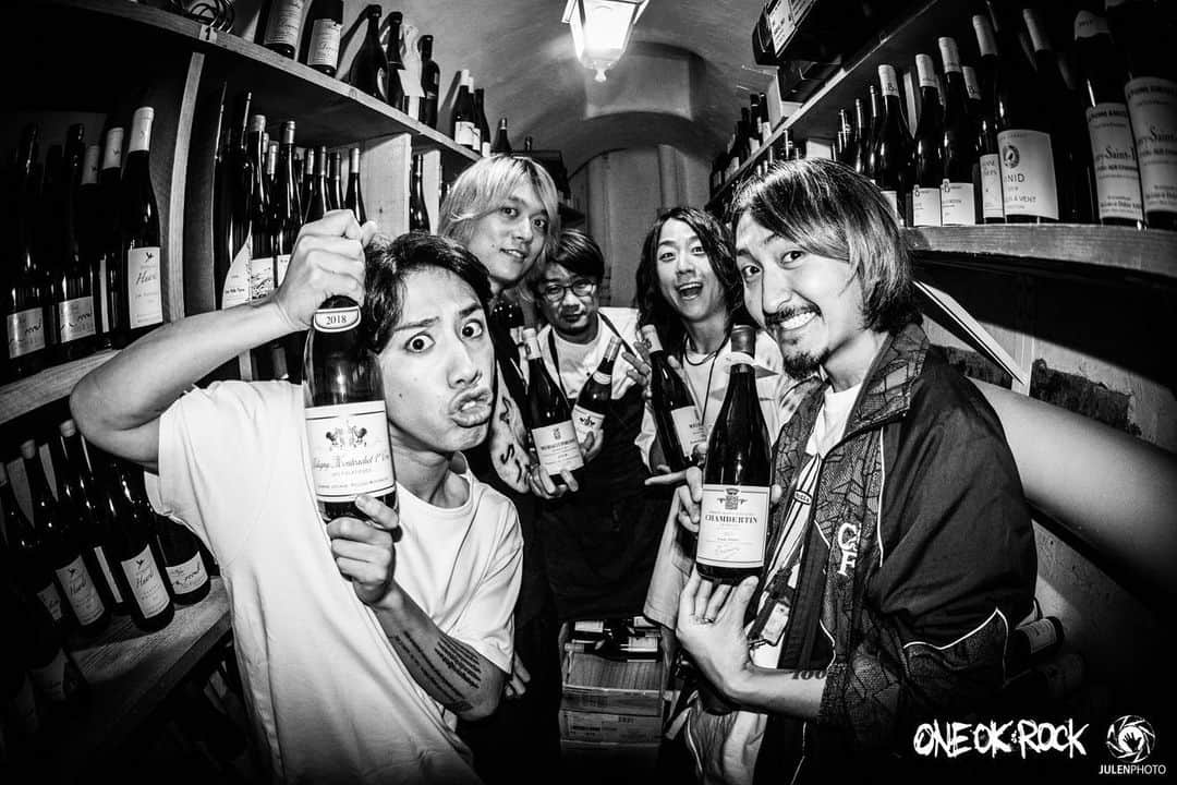 Taka のインスタグラム：「パリでの楽しいコラボディナー　@teshimaryuji @shinichiro_oga @julenphoto」