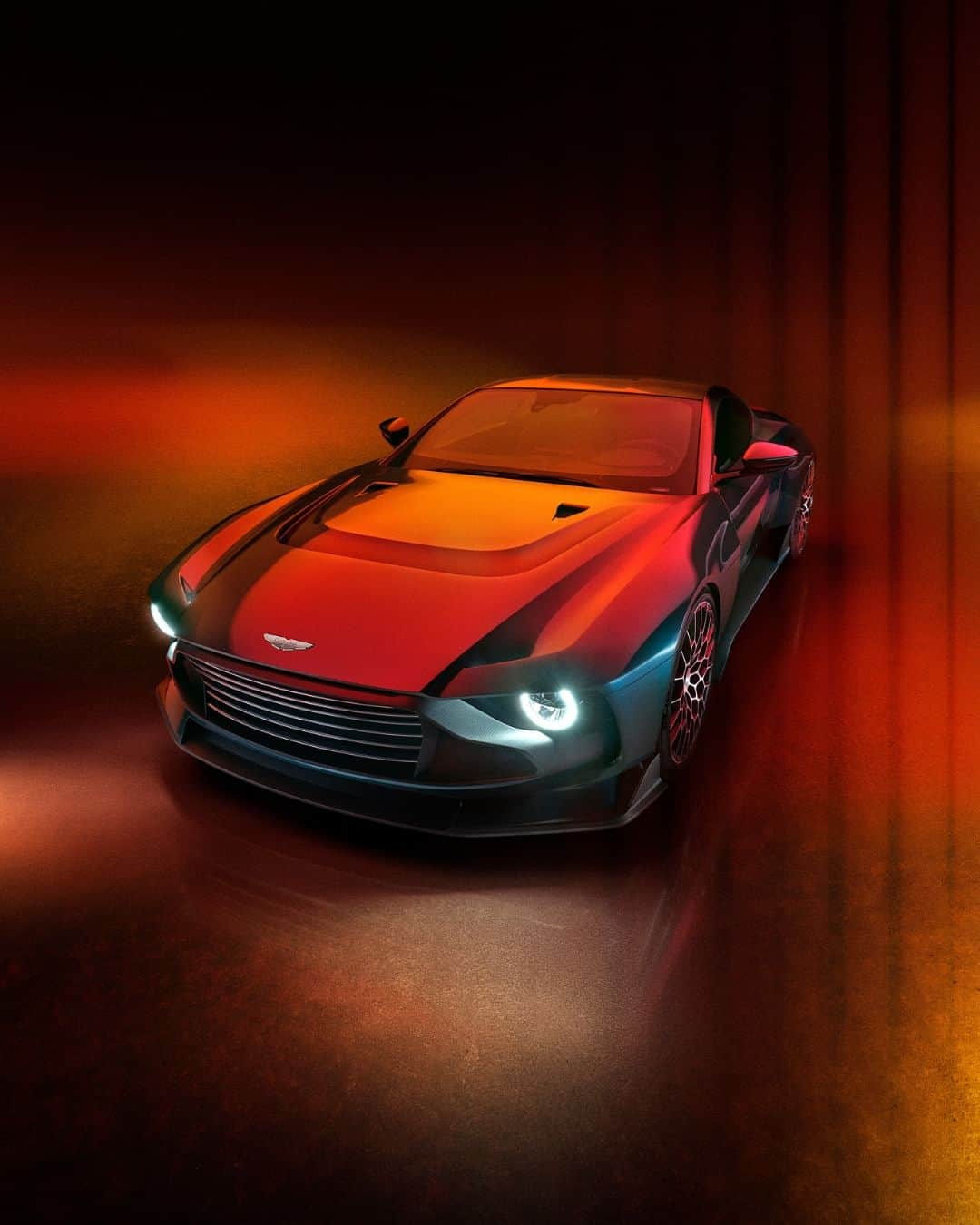 アストンマーチンのインスタグラム：「Unfiltered. Unadulterated. Uncontaminated. Valour is here.   This extremely limited edition is here to commemorate 110 years of Aston Martin.   #AstonMartin #ForeverFearless #Valour」