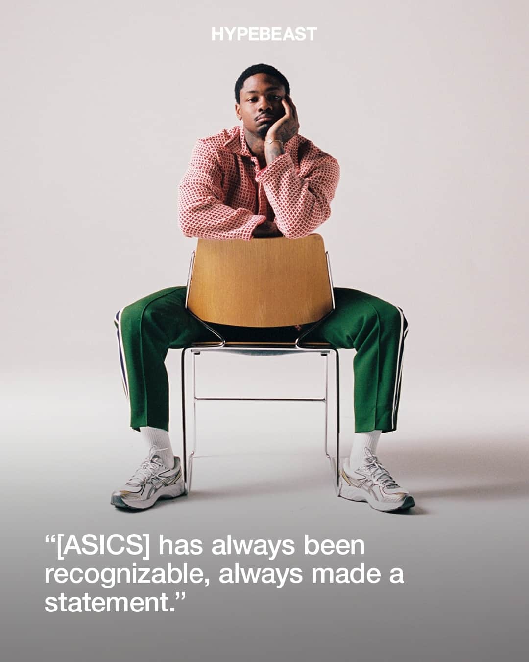 HYPEBEASTさんのインスタグラム写真 - (HYPEBEASTInstagram)「@hypebeastkicks: @asics_sportstyle has announced its official partnership with @stefondiggs. The All-Pro wide receiver and noted fashion enthusiast shares info on the new partnership and discusses his love for ASICS, his thoughts on personal style and more in an exclusive interview.⁠ Photo: ASICS」7月12日 1時02分 - hypebeast