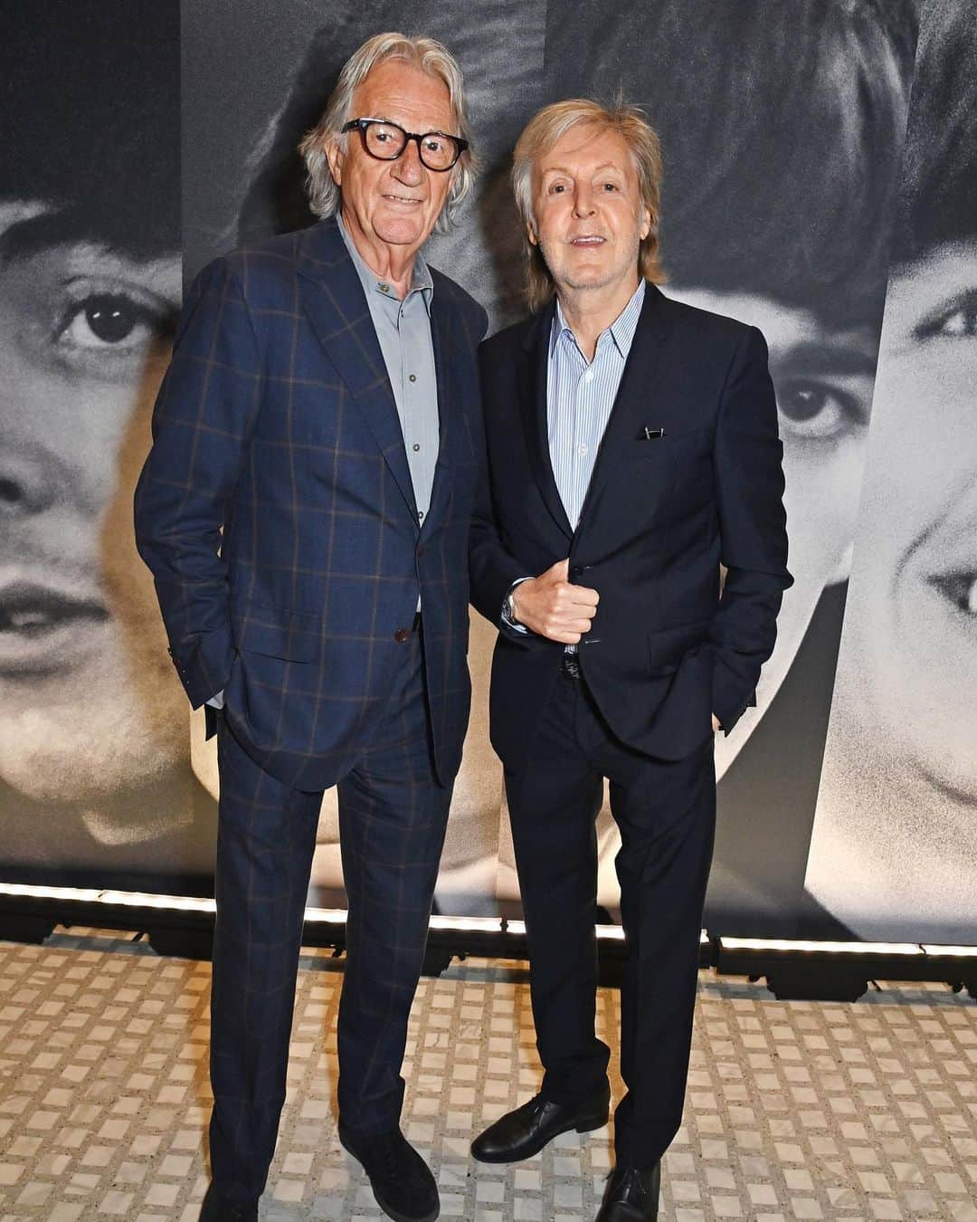 Paul Smithのインスタグラム：「Paul & Paul @paulmccartney @nationalportraitgallery   Image courtesy of MPL Communications」