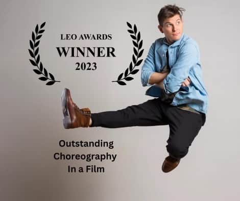 のインスタグラム：「Congratulations to my creative partner, collaborator, and friend @paulbecker_official for being honored with your back to back Best Choreography Leo Award from the British Columbia Film and Television Industry! I’m thrilled to see your talent, dedication, and compassion for Choreography deservingly being recognized by British Columbia’s extraordinary film and television industry! Bravo! 👏🏼」