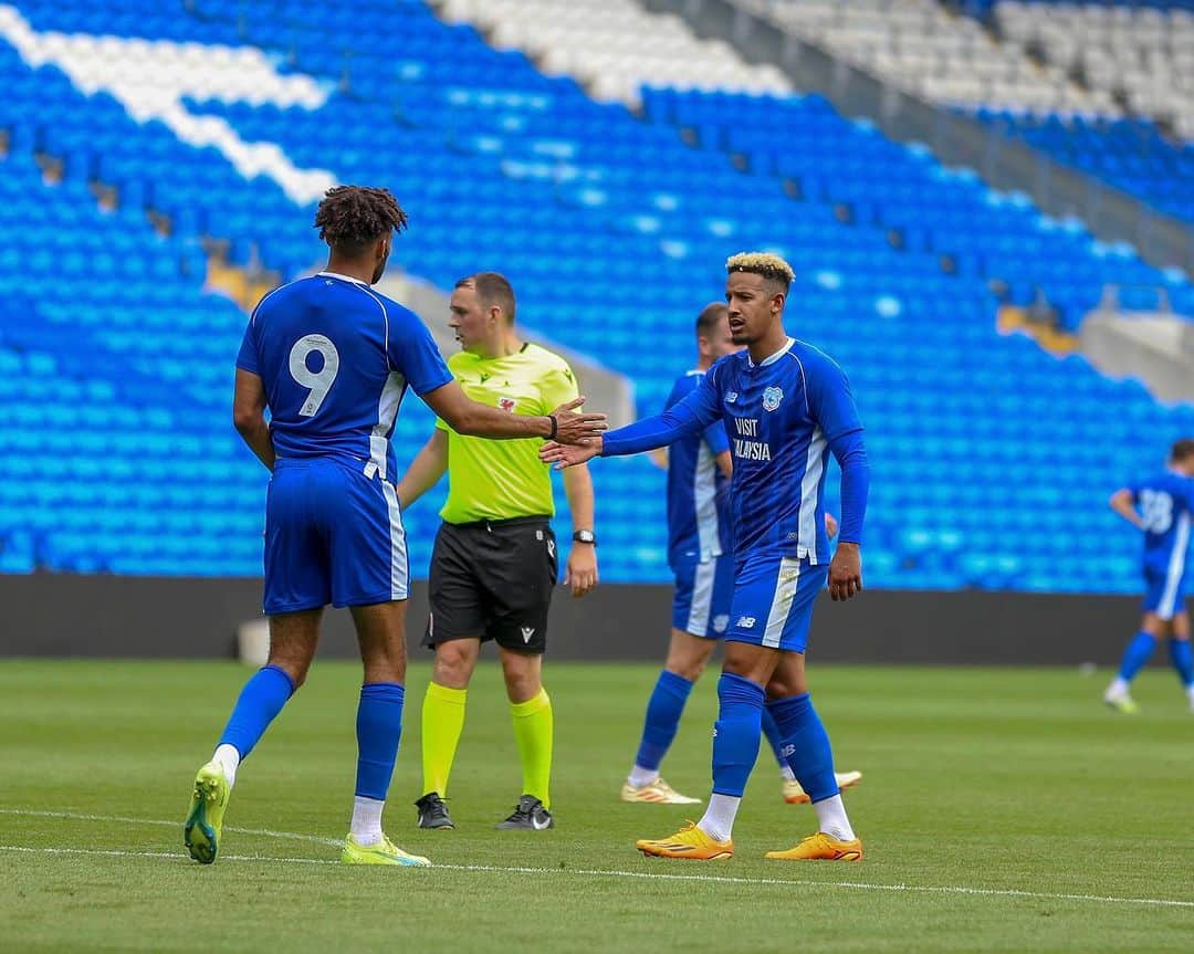 カラム・ロビンソンさんのインスタグラム写真 - (カラム・ロビンソンInstagram)「Happy to be back on the scoresheet again ⚽️💙 #CardiffCity #PreSeason」7月12日 2時15分 - callumrobinson7