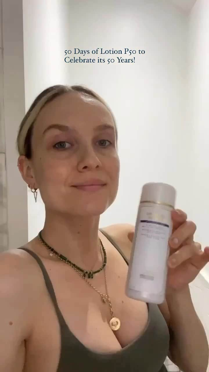 biologique_recherche_bakuのインスタグラム：「Празднование 50-летия Lotion P50 за 50 дней! 🎉  Этот лосьон «Святой Грааль» был одним из основных продуктов в повседневной жизни и преображает  кожу многих.  🖕 Вот некоторые забавные факты, которые вы, возможно, не знали:  - «P» означает пилинг, 50 означает 50 дней (около 2 циклов обновления клеток кожи) - оптимальные результаты - Характерный запах в основном яблочный уксус - версии 1970 года содержат фенол, помогающий убивать бактерии - Также есть версия для тела и кожи головы!  Они такие великолепны! 🌟🌟🌟  Моя любимая формула для моей кожи — Lotion P50 PIGM 400✨✨✨  Какая ваша любимая?  #50yearsp50 #MyP50 #biologiquerecherche #BuildingBetterSkin #SoloEsthetician #SkincareRoutine #LotionP50 #Skinfluencer #Facials #FacialMassage #Westchester #bronxville #SkincareCommunity #Wabisabi #frenchgirlstyle」