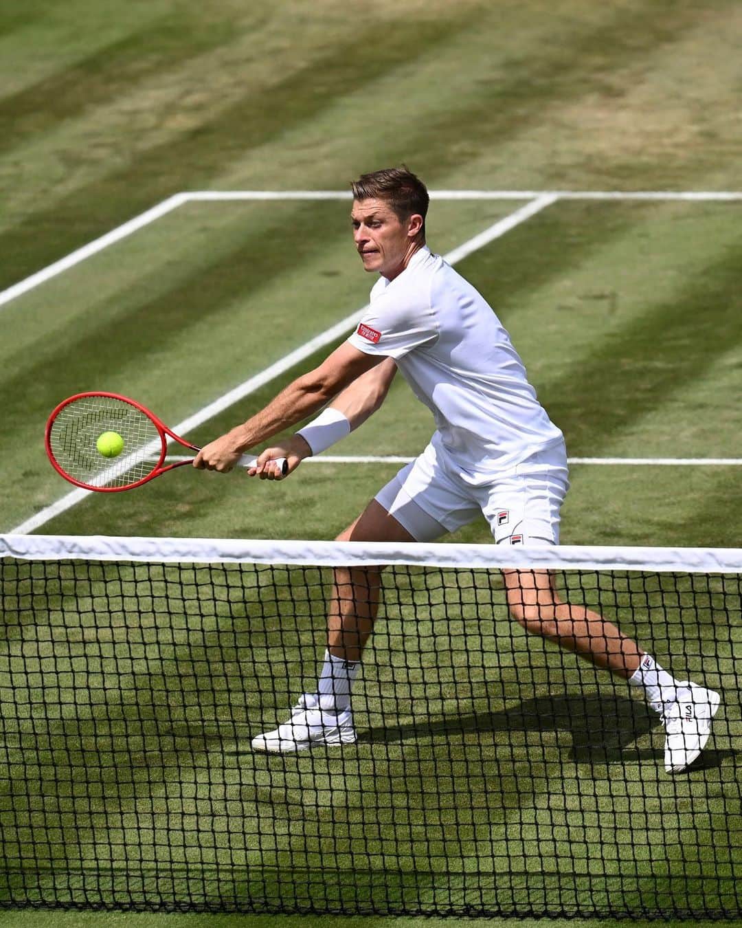 カロリナ・プリスコバのインスタグラム：「Advancing to 🎱  @nealskupski locks in his men’s doubles quarter final spot in London   #filatennis」