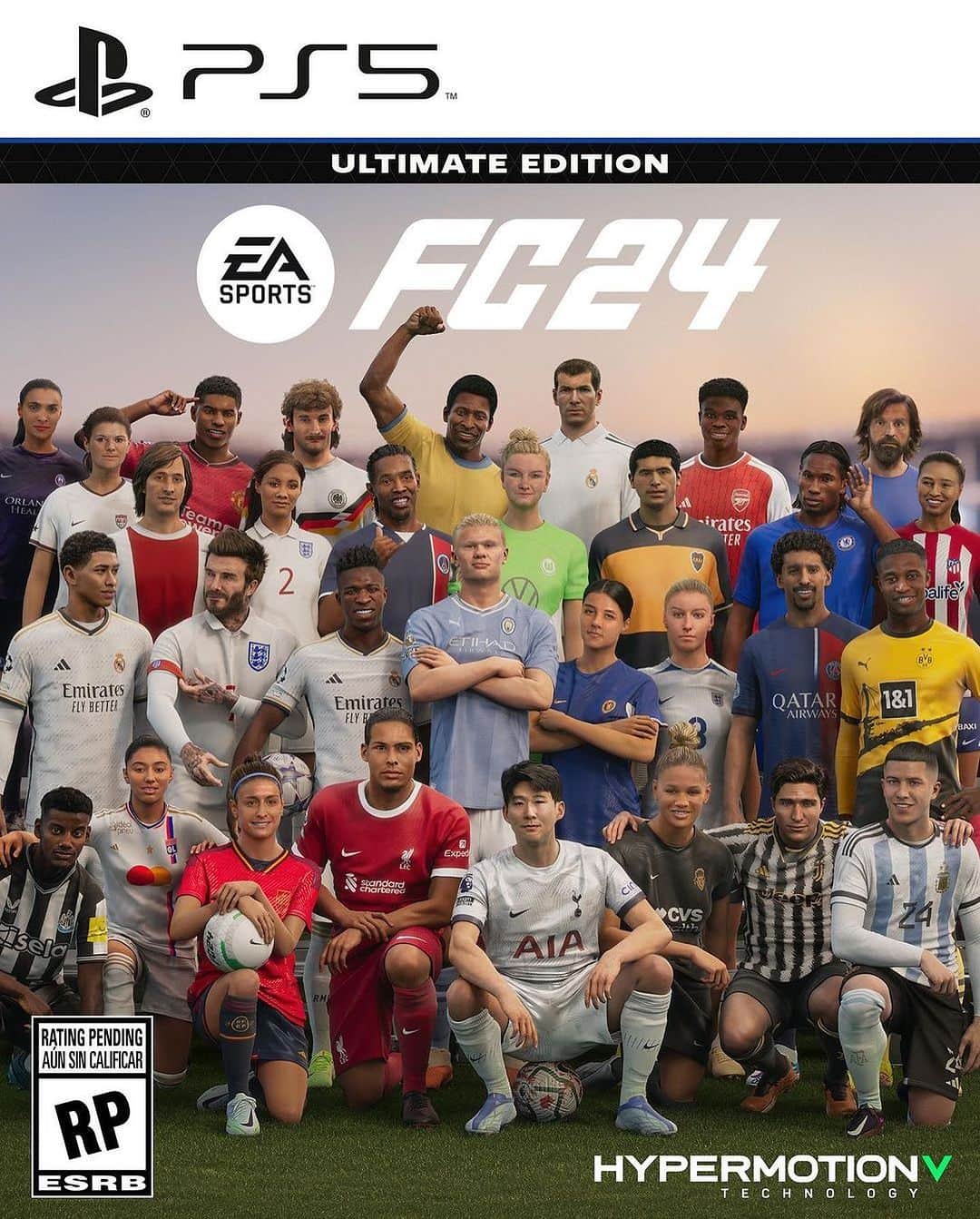 ペレのインスタグラム：「O Pelé estaria muito feliz de estar ao lado de tantas estrelas  nesta capa. Muito obrigado por essa bonita homenagem, @easportsfc! . Pelé would be very happy to be alongside so many stars on this cover. Thank you for this beautiful tribute, @easportsfc!」