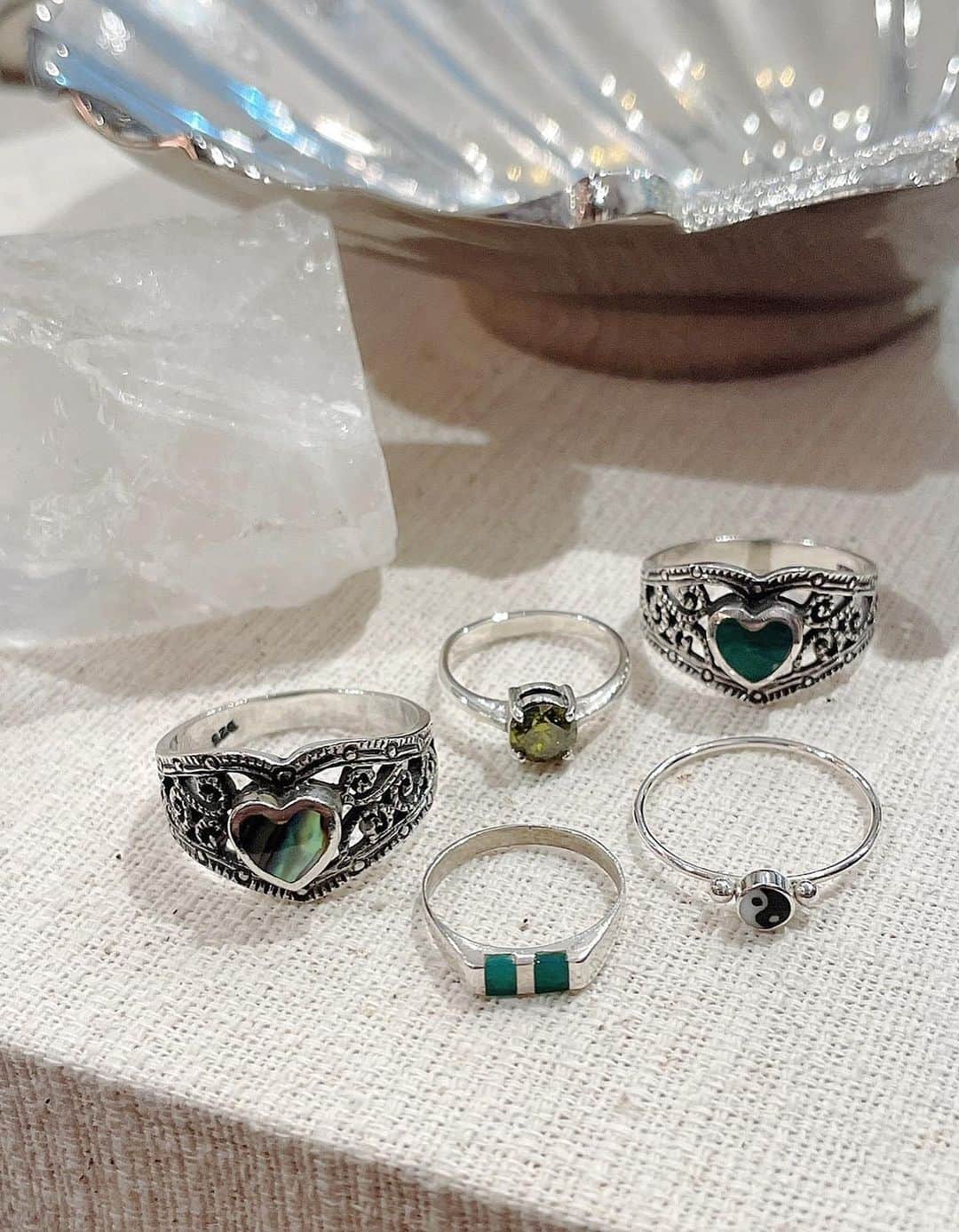 のインスタグラム：「RING 🌀☀️  tribe colletion only available  at ラフォーレ 原宿 @amijed_laforeth   open 11:00-20:00」