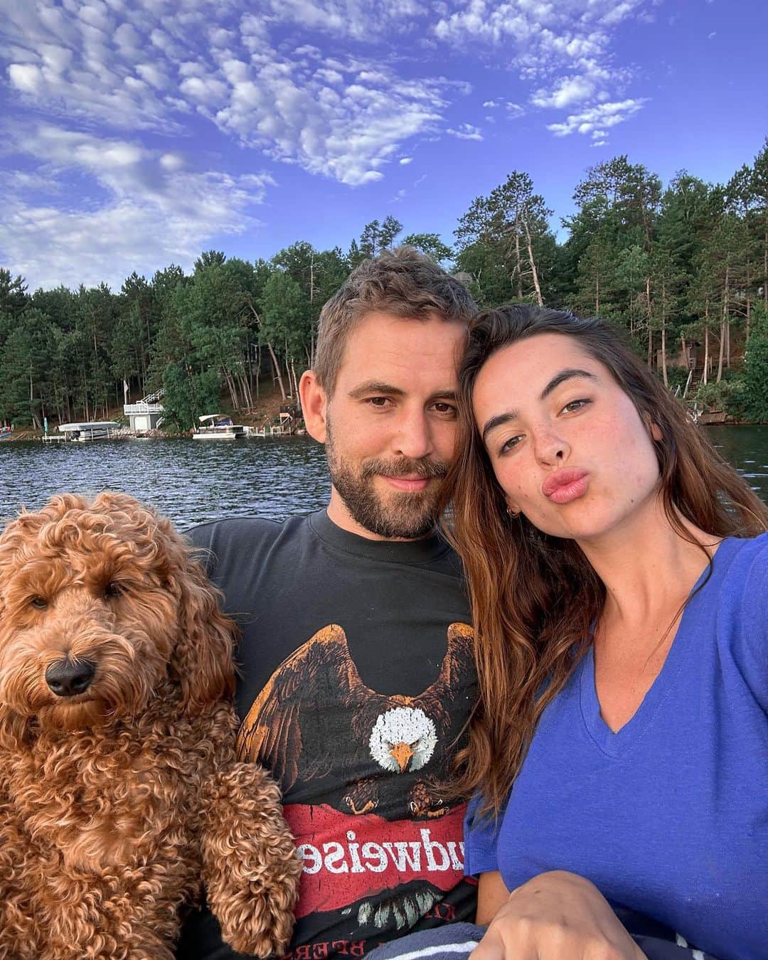 ニック・ビオールのインスタグラム：「I love our family we’ve started together can’t wait to see how it grows. Thanks for 3 incredible years and for always fighting for us. Can’t wait for the rest of our lives together.」