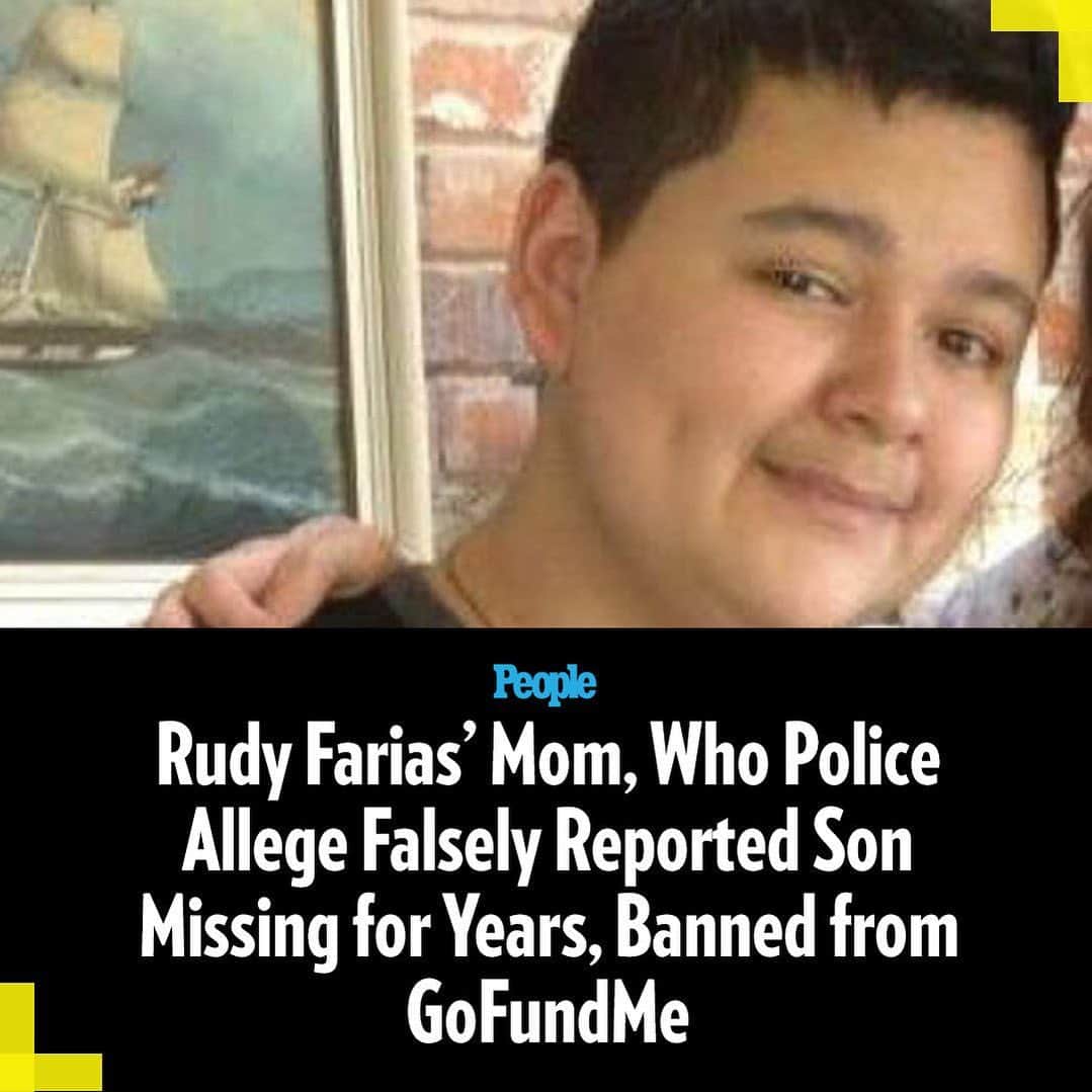 People Magazineさんのインスタグラム写真 - (People MagazineInstagram)「GoFundMe has permanently banned Janie Santana, the mother of Rudolph “Rudy” Farias, from their platform after her post on the site about her son's purported disappearance raised thousands of dollars. Read the full story at the link in our bio. |📷: Texas Center for the Missing」7月12日 5時04分 - people