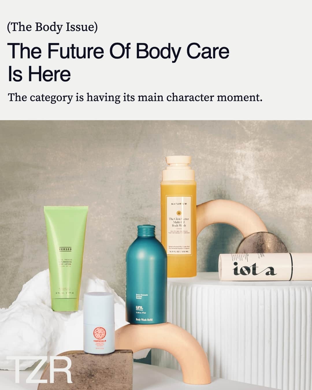 The Zoe Reportさんのインスタグラム写真 - (The Zoe ReportInstagram)「⁠Welcome to The Body Issue, where TZR shines a spotlight on all things body care. ⁠ ⁠ The skin below your neck deserves the same TLC as your face, but there are now enough body product options available for the sector to warrant its own spreadsheet. To help spare you from cracking open Google, @erinlukas highlights the new guard of brands and products that will elevate your body care routine.⁠ ⁠ What started out in the 1960s as body positivity, a message for the social and self-acceptance of a multitude of bodies, a commendable demand for deviation from the projected ideals of thinness that would never be achievable for everyone, became an idea of all or nothing: either you loved your body all the time or you were a failure for not being able to do so. @missmanhattanny delves into the evolution of the body positivity movement. ⁠ ⁠ One day you’re fine, the next day you have low back pain. And a sun allergy. And insomnia. And hair loss. What gives? Hope Reese ⁠investigates perimenopause (the precursor to menopause), and why so little attention is paid to this period.⁠ ⁠ Hot on the heels of the TikTok-viral “everything shower” comes a new fad: shower cocktailing. @elisetabin unpacks everything you need to know about creating a skin-specific shower "recipe" for the most common body concerns and what products to stockpile in your bathroom.⁠ ⁠ Move over bedazzled ear seeds and premium probiotics, feet are the next health frontier. Many may assume mental and physical wellness starts with the top of your body, the brain being the most complex organ, but Eastern medicine makes a case for more of a ground-up approach. @karaladd explores the connection between your feet and your physical, mental, emotional, and spiritual health. ⁠ ⁠ 📷: @xxi.xin, Victoria Warnken/TZR; Getty; Stocksy, @jolieskinco」7月12日 5時34分 - thezoereport