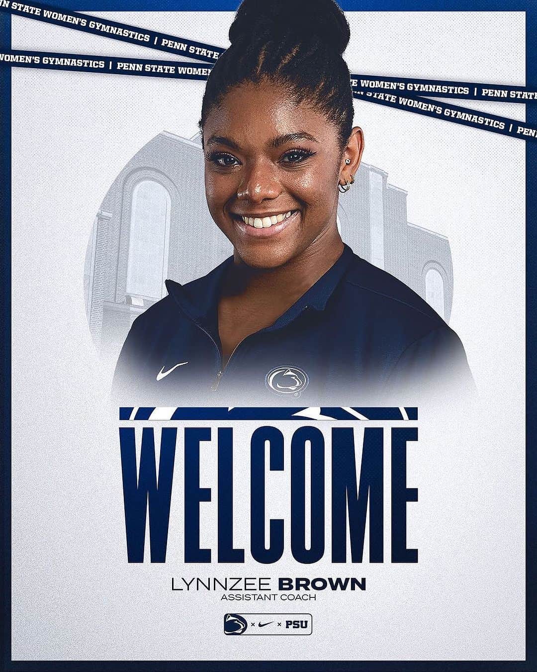 Inside Gymnasticsさんのインスタグラム写真 - (Inside GymnasticsInstagram)「Exciting news! Lynnzee Brown joins the Penn State coaching staff as Assistant Coach!   Posted @withregram • @pennstatewgym Thrilled to welcome Lynnzee Brown to our staff💙🤍  - 10x Postseason All-American - 2021 and 2023 AAI Award Finalist - Newest member of the Penn State women’s gymnastics coaching staff‼️  #WeAre」7月12日 5時39分 - insidegym