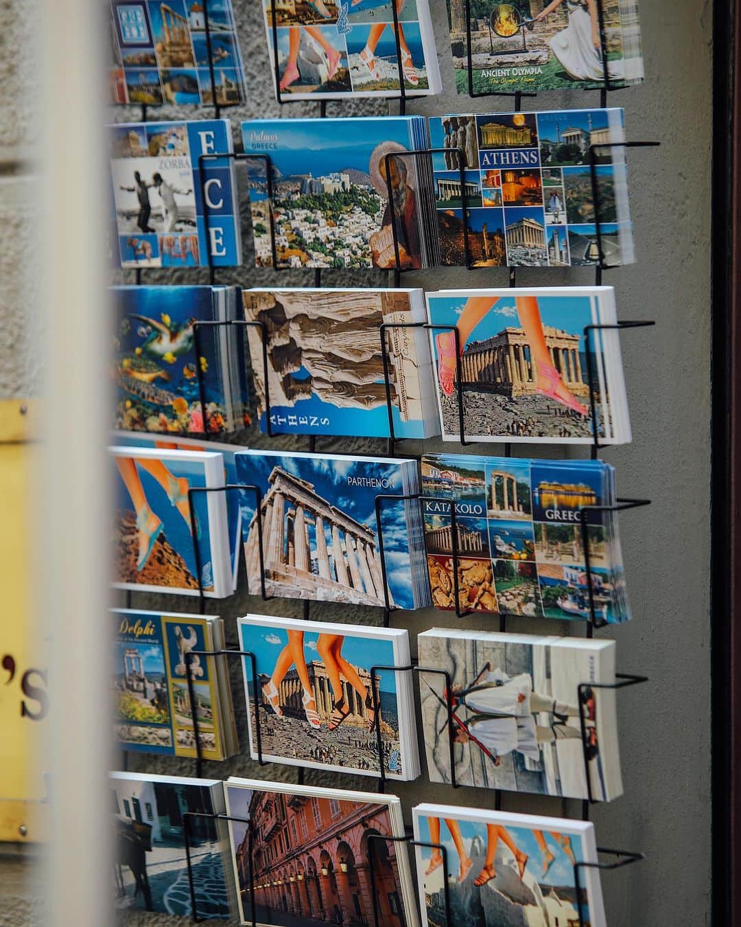 のインスタグラム：「Last month during Pitti Uomo, we presented our first men’s collection for SS24 by our new Head of Menswear design, Alain Leber. To celebrate the relaunch, we partnered with Yolanda Edwards @yolojournal.  A typical Italian bar was transformed into a touristic shop where we talked about men wearing sandals, holiday destinations and drank good Greek beer. Thank you @lorenzo_sodi for all the help and photos. A big thank you to Maria Lemos and @isminnik」