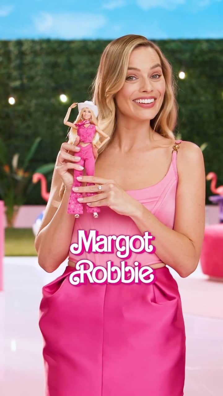 バービーのインスタグラム：「Own a piece of the most anticipated movie of the summer with dolls inspired by your favorite Barbie The Movie characters!」