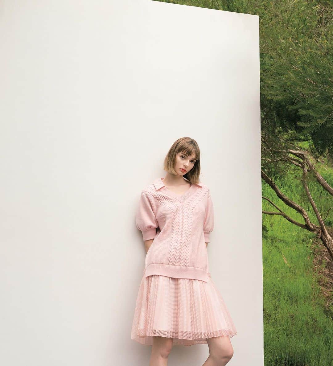 アディアムのインスタグラム：「The Forest Hills Knit Dress.」