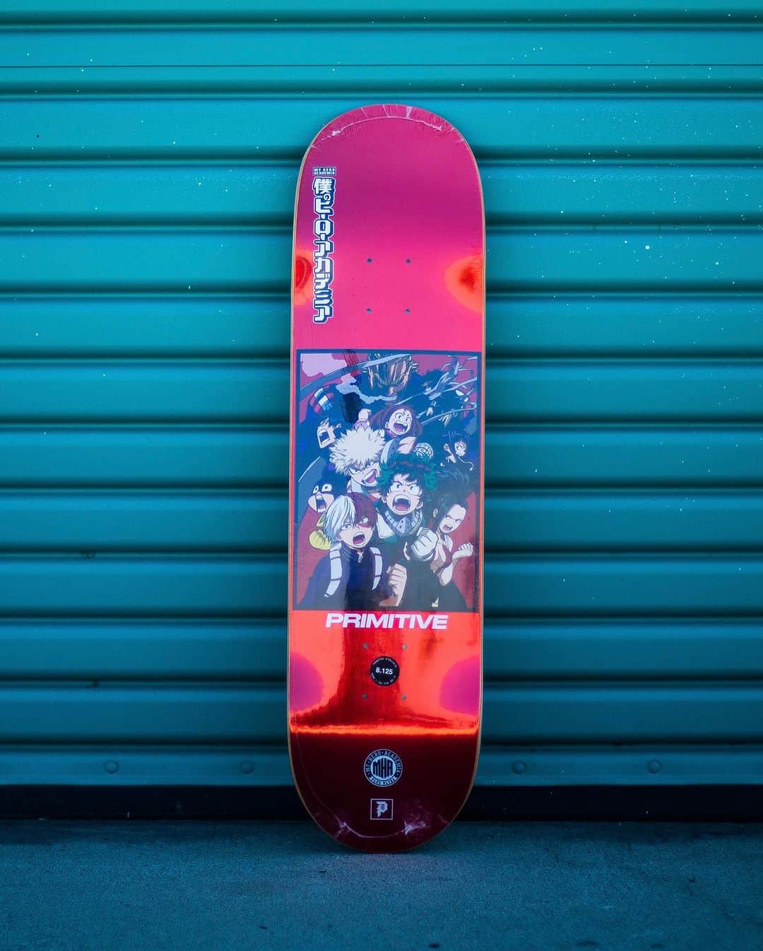 The Berricsさんのインスタグラム写真 - (The BerricsInstagram)「New Arrivals from @primitiveskate are stocked up, including the red foil ‘My Hero Academia’ Deck. Available in The Canteen! 🛒 🔗LINK IN BIO🔗」7月12日 8時08分 - berrics
