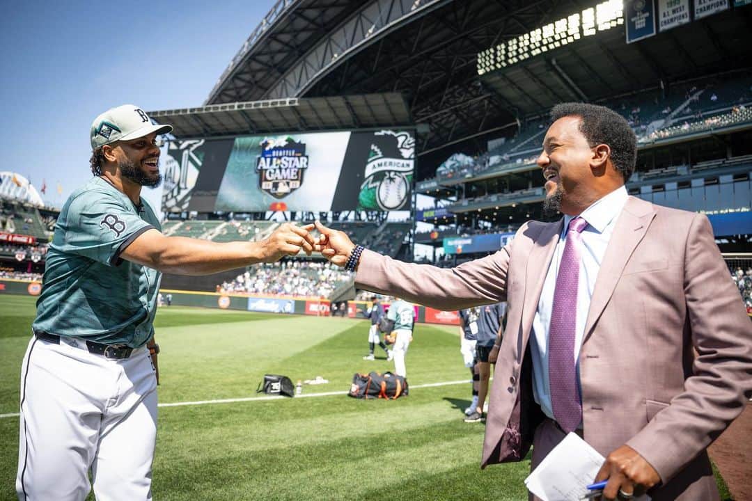ボストン・レッドソックスのインスタグラム：「Legends of the game」