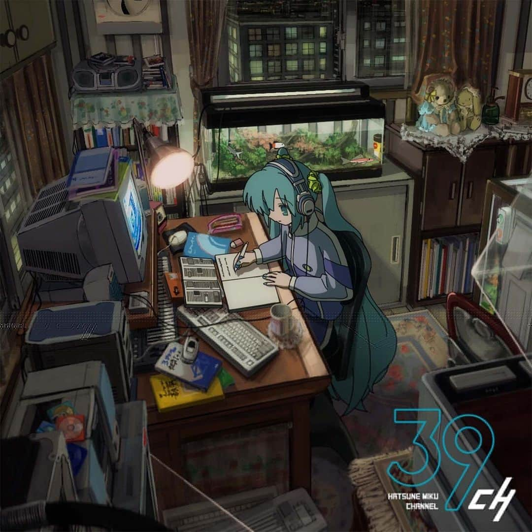 初音ミクさんのインスタグラム写真 - (初音ミクInstagram)「「STUDY WITH MIKU part1」配信中🎧 様々な年代の人気ボーカロイド楽曲をLo-Fi風アレンジで収録。 勉強や作業に集中したい時や、家でリラックスしたい時のBGMに最適な1枚です！  #初音ミク #HatsuneMiku #KARENT」7月12日 18時05分 - cfm_miku_official