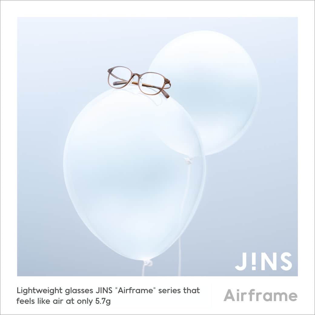 JINS PHILIPPINESさんのインスタグラム写真 - (JINS PHILIPPINESInstagram)「Lightweight glasses "Airframe" series that feels like air at only 5.7g.  The popular "Airframe Hingeless" has a special structure that eliminates hinges and holds the head as if it were wrapped. The tight fit prevents the glasses from slipping and hurting the ears, so you can continue to wear them comfortably.  *5.7g is the weight of the lightest model frame only.  Shop Now:  SM Aura SM Makati SM North Edsa Robinsons Manila SM Megamall Ayala Trinoma SM Mall of Asia  #JINS #eyewear #glasses #Airframe #lightweightglasses #AirframeHingeless #hingeless」7月12日 18時23分 - jins_philippines