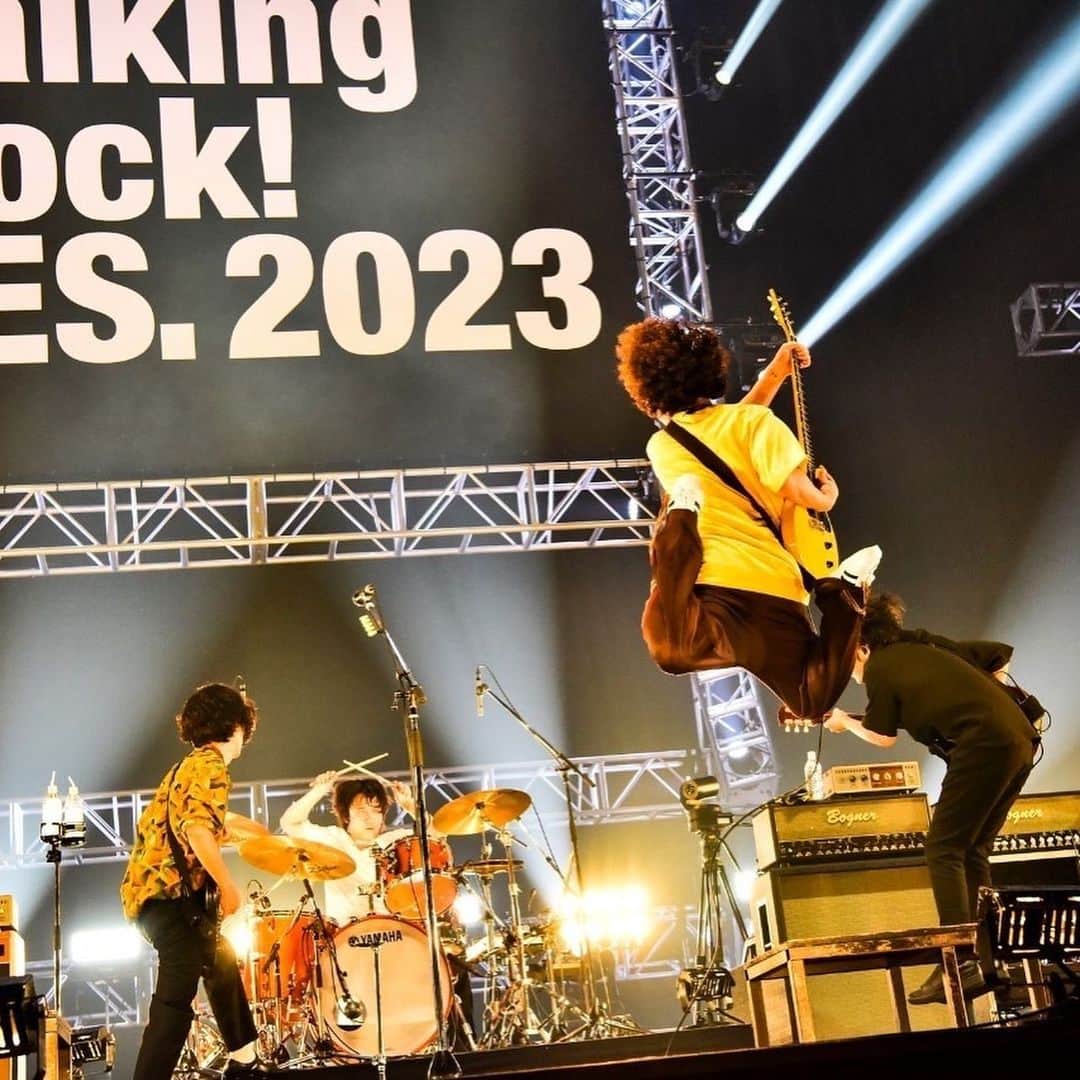 谷口鮪のインスタグラム：「Talking Rock！Fes.2023 横アリでけぇ！ Photo by azusa takada  My favorite rock festival! Very big venue!」