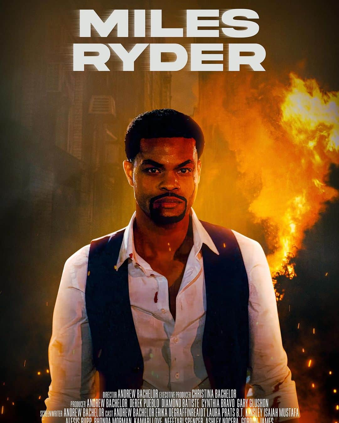 King Bachのインスタグラム：「Calling all thrill-seekers and film enthusiasts! I am thrilled to present the official poster for our short film, "Miles Ryder". Catch a glimpse of the electrifying world we've crafted, where danger lurks around every corner and the unknown awaits. This poster is just a taste! By signing up to our Patreon community, you'll gain exclusive access to the thrilling trailers for "Miles Ryder" and our other captivating short films. Plus, you'll be supporting our independent production company @purelydivinestudios and helping us bring more incredible projects to life! Don't miss out on this opportunity to be part of our film-making journey. Link in bio to join our Patreon and unlock a world of thrills, behind-the-scenes sneak peeks, and so much more. Your support means the world to me!❤️ 🌟 Support Our Production Company: Patreon.com/kingbach 🎬 Watch the Trailers 🎉 Stay Tuned for More Exciting Updates! #MilesRyder #ShortFilm #Thrills #IndependentFilmmaking #SupportLocalFilmmakers #JoinTheJourney」