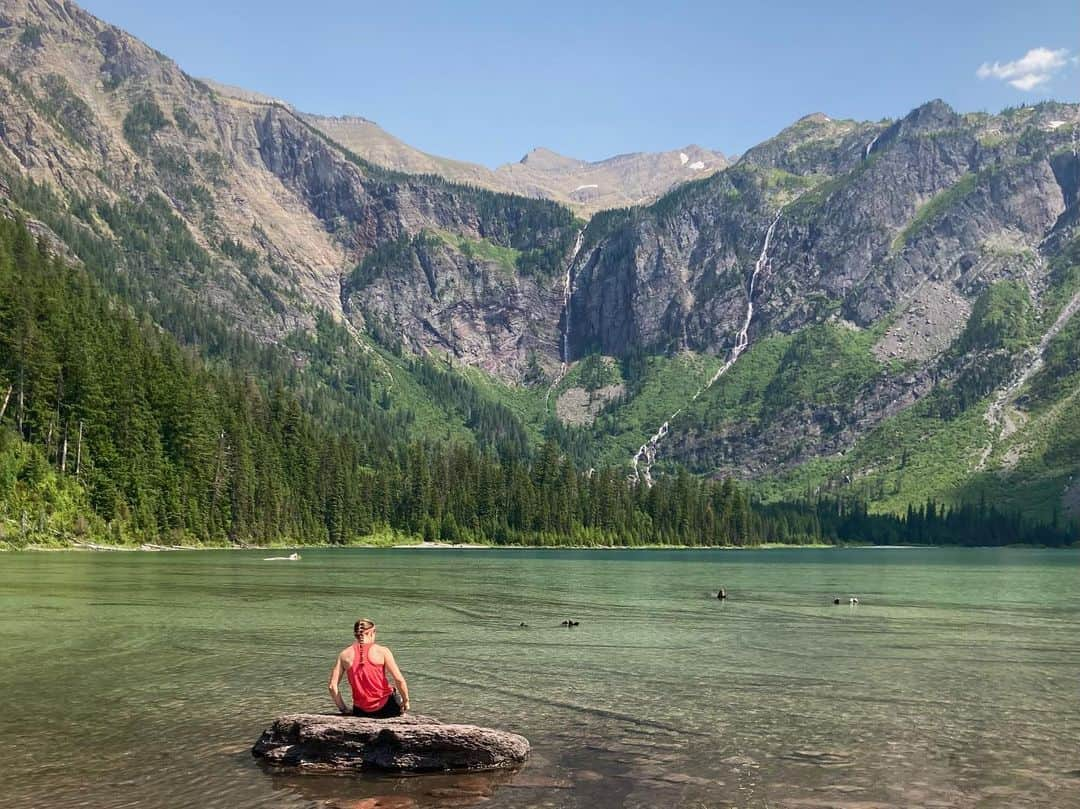 Laura Martyさんのインスタグラム写真 - (Laura MartyInstagram)「Glacier and Yellowstone! So much adventure packed into just a few short days… I’ll definitely be back for more」7月12日 11時15分 - laura_how_you_get_up_there